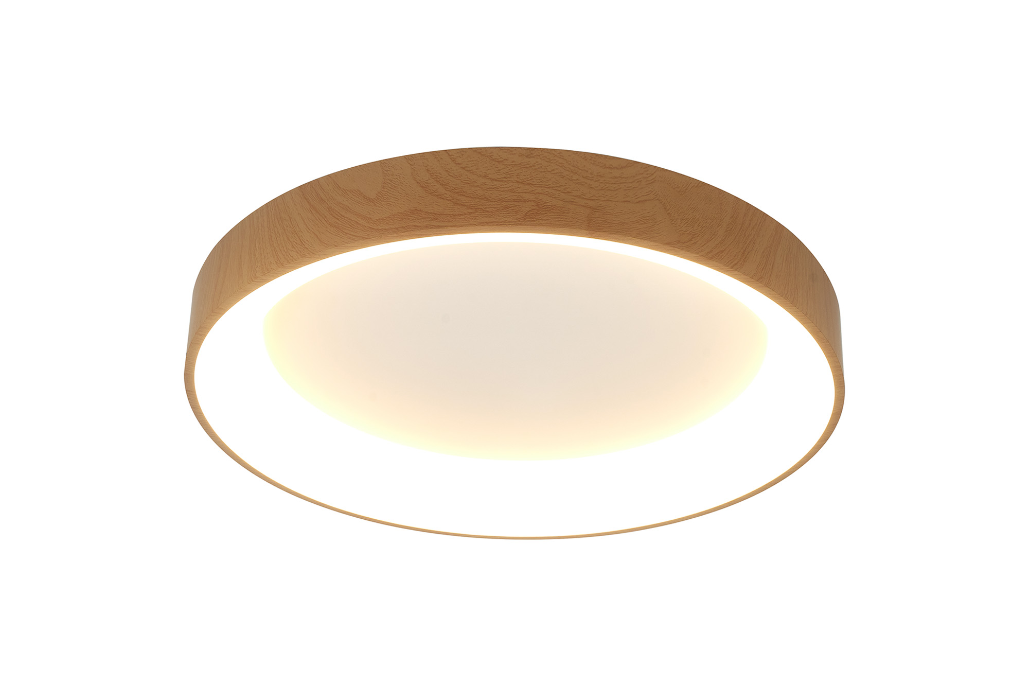 Niseko II Ring Ceiling 50cm 40W LED Wood